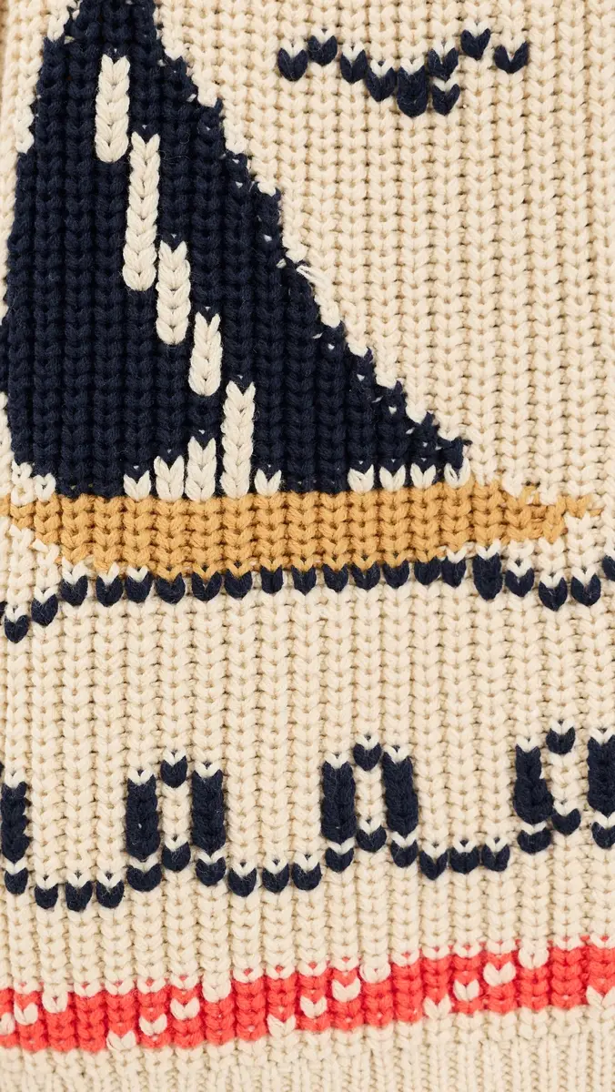 The Great. THE GREAT. The Sailboat Lodge Cardigan | Thumbnail 6 The Great. THE GREAT. The Sailboat Lodge Cardigan | Thumbnail 6