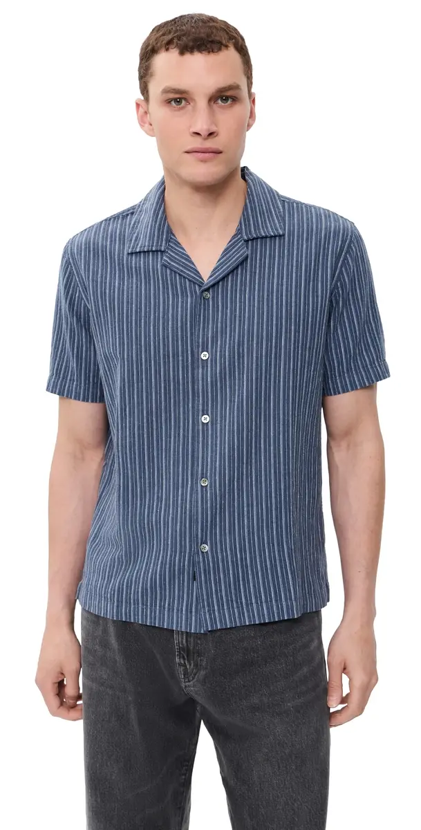 RAILS Ely Shirt Navy Multi tripe | Image 1 RAILS Ely Shirt Navy Multi tripe | Image 1