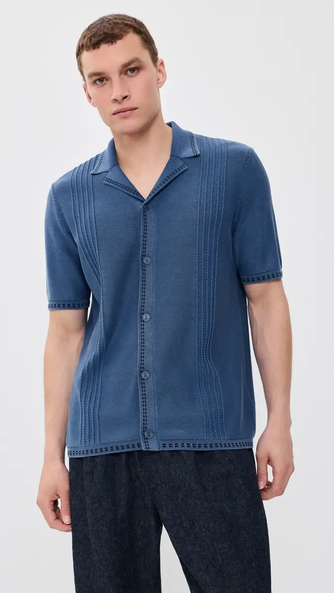 Wax London Ivy Knit Shirt | Thumbnail 2 Wax London Ivy Knit Shirt | Thumbnail 2