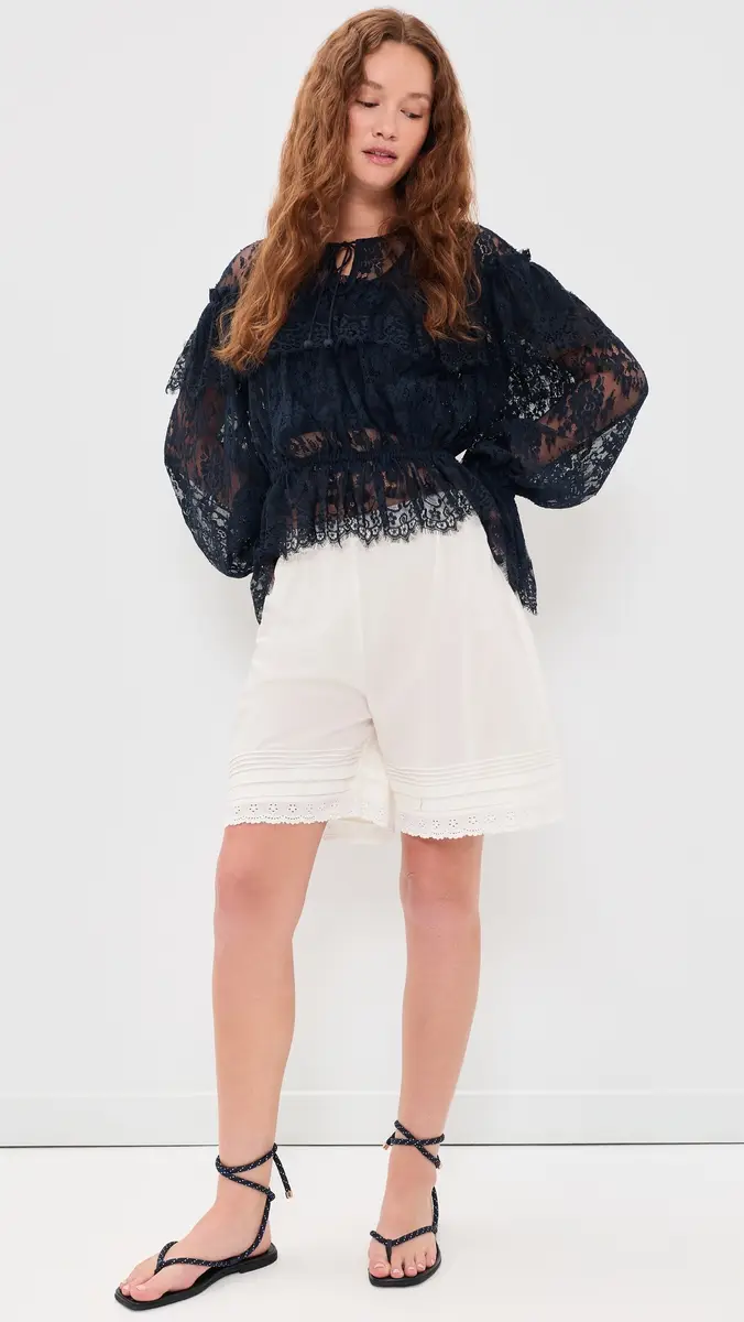 Sea Sharleen Lace Top | Thumbnail 5