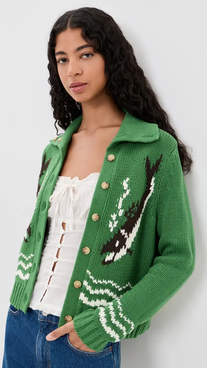 The Great. THE GREAT. The Bass Cardigan | Thumbnail 2 The Great. THE GREAT. The Bass Cardigan | Thumbnail 2