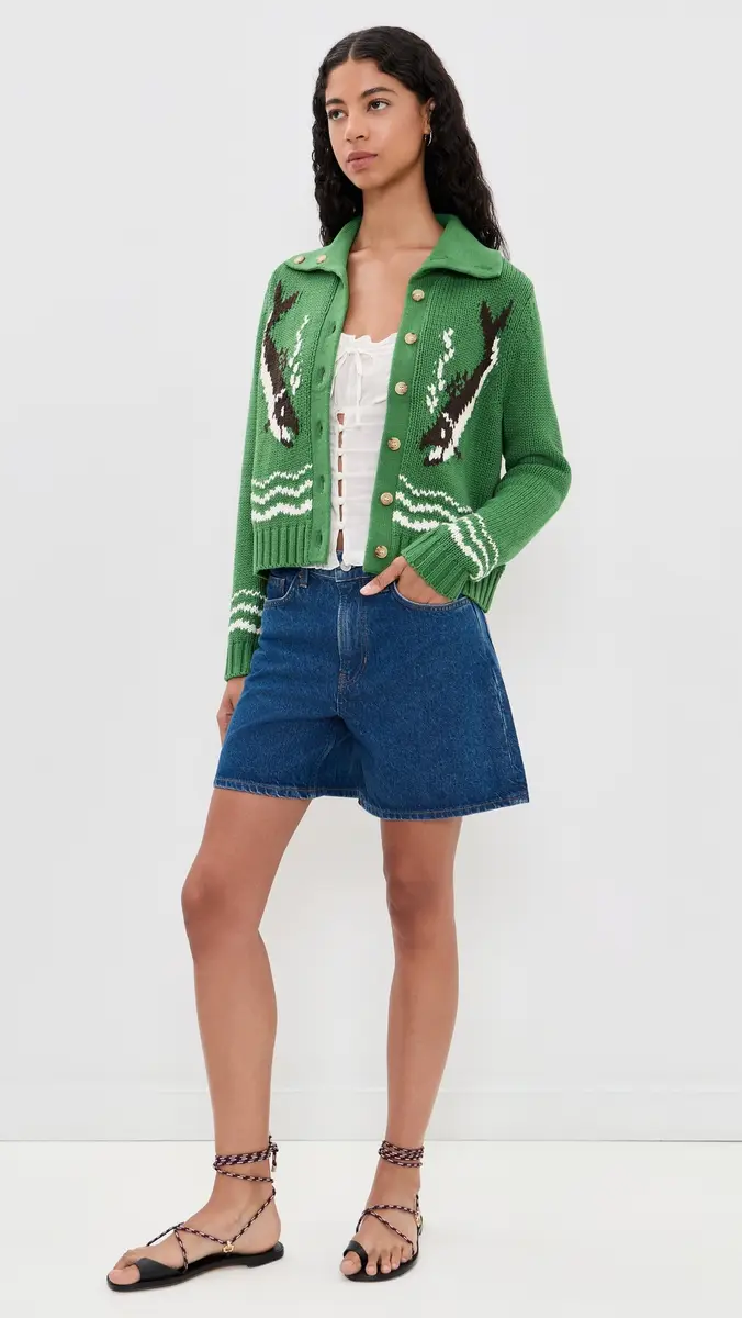 The Great. THE GREAT. The Bass Cardigan | Thumbnail 5 The Great. THE GREAT. The Bass Cardigan | Thumbnail 5