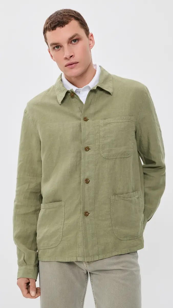 Polo Ralph Lauren Original Label Linen Chore Jacket | Thumbnail 2 Polo Ralph Lauren Original Label Linen Chore Jacket | Thumbnail 2
