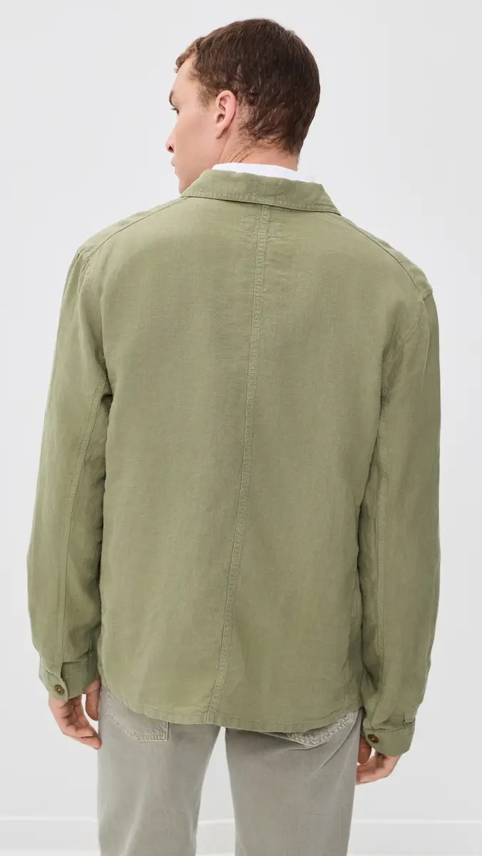 Polo Ralph Lauren Original Label Linen Chore Jacket | Thumbnail 3 Polo Ralph Lauren Original Label Linen Chore Jacket | Thumbnail 3