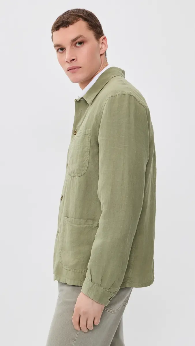 Polo Ralph Lauren Original Label Linen Chore Jacket | Thumbnail 4 Polo Ralph Lauren Original Label Linen Chore Jacket | Thumbnail 4