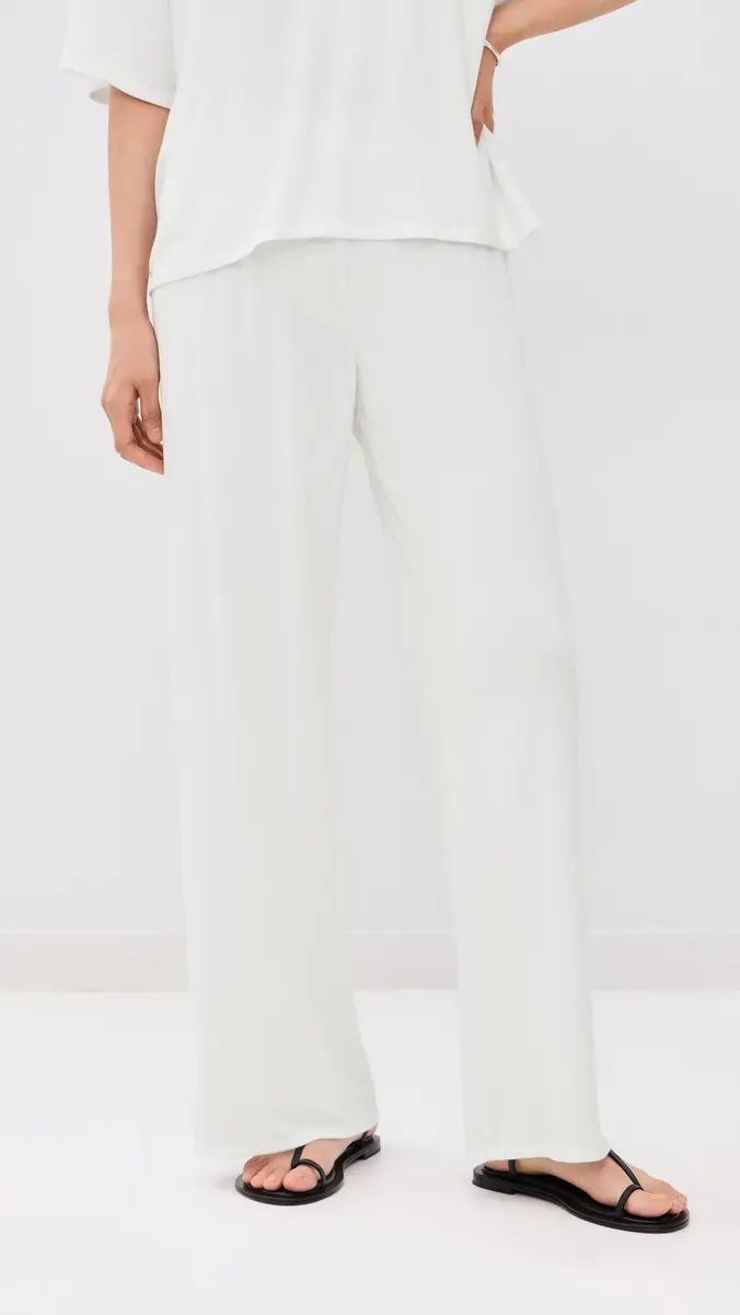 Sprwmn Wide Leg Easy Pants | Thumbnail 2 Sprwmn Wide Leg Easy Pants | Thumbnail 2