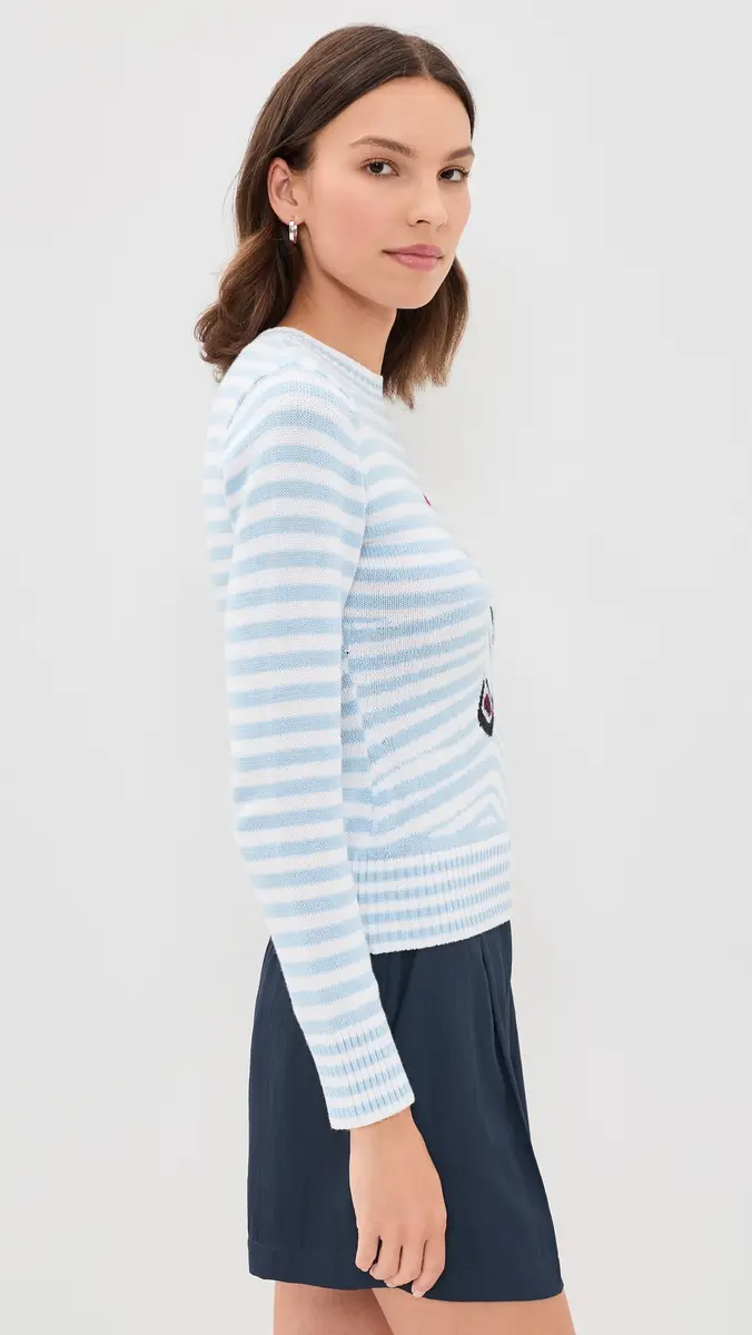 Rowing Blazers Cotton Sailboat Striped Sweater | Thumbnail 4 Rowing Blazers Cotton Sailboat Striped Sweater | Thumbnail 4