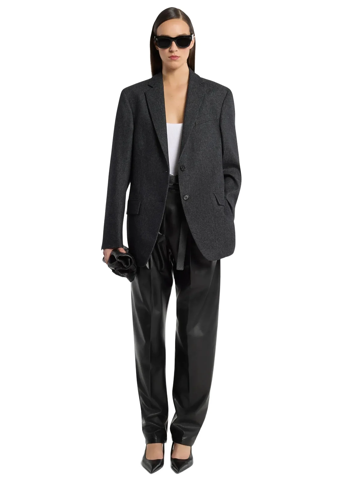 Nico Wool Blazer in Black Nico Wool Blazer in Black