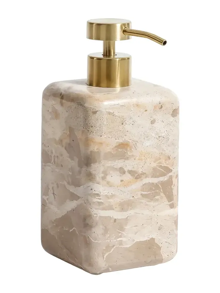 The Favorites Marble Soap And Lotion Dispenser
