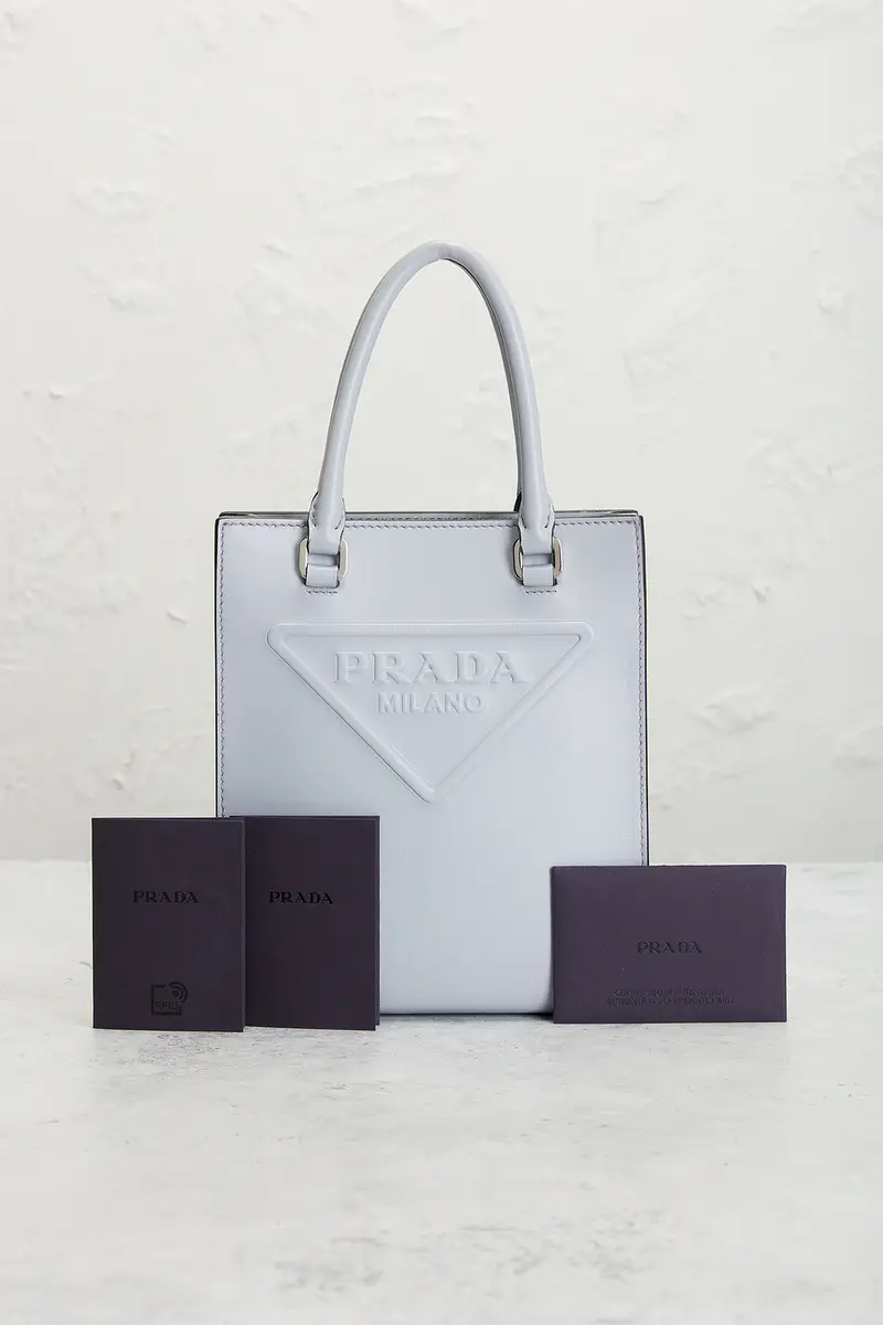 Prada Mini Drill Tote Bag | Thumbnail 9 Prada Mini Drill Tote Bag | Thumbnail 9