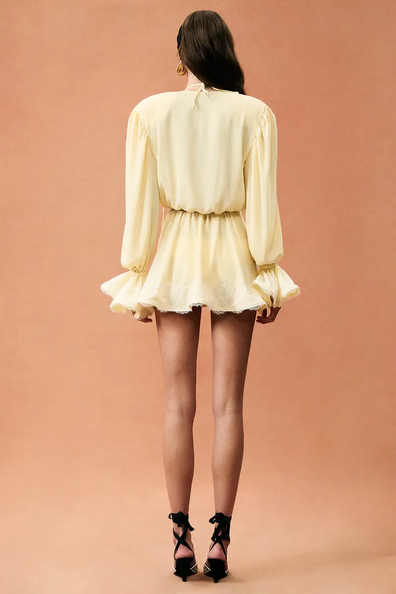 Rowen Rose for FWRD Long Sleeve Mini Dress | Thumbnail 6 Rowen Rose for FWRD Long Sleeve Mini Dress | Thumbnail 6