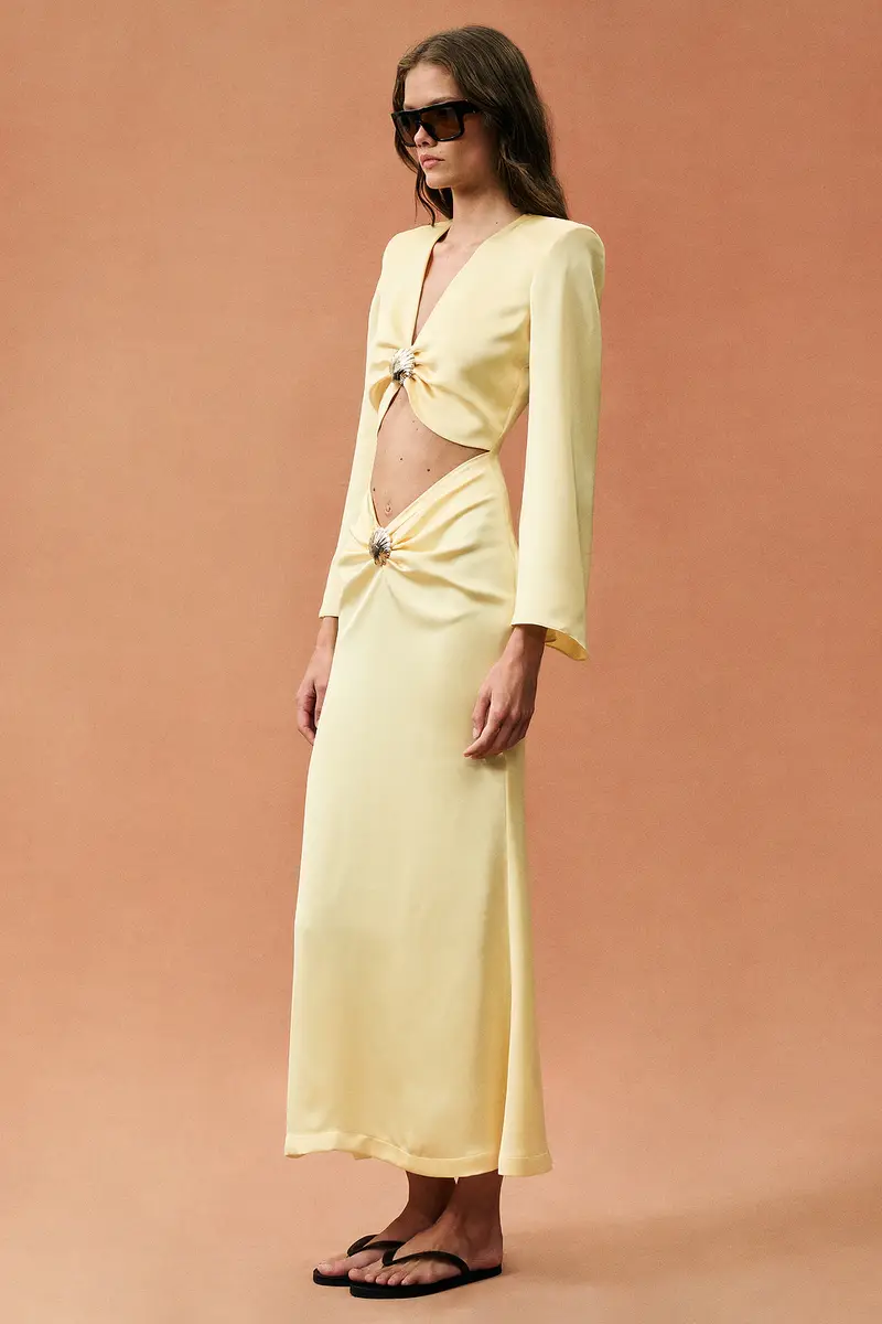 Rowen Rose for FWRD Cut Out Maxi Dress | Thumbnail 2 Rowen Rose for FWRD Cut Out Maxi Dress | Thumbnail 2