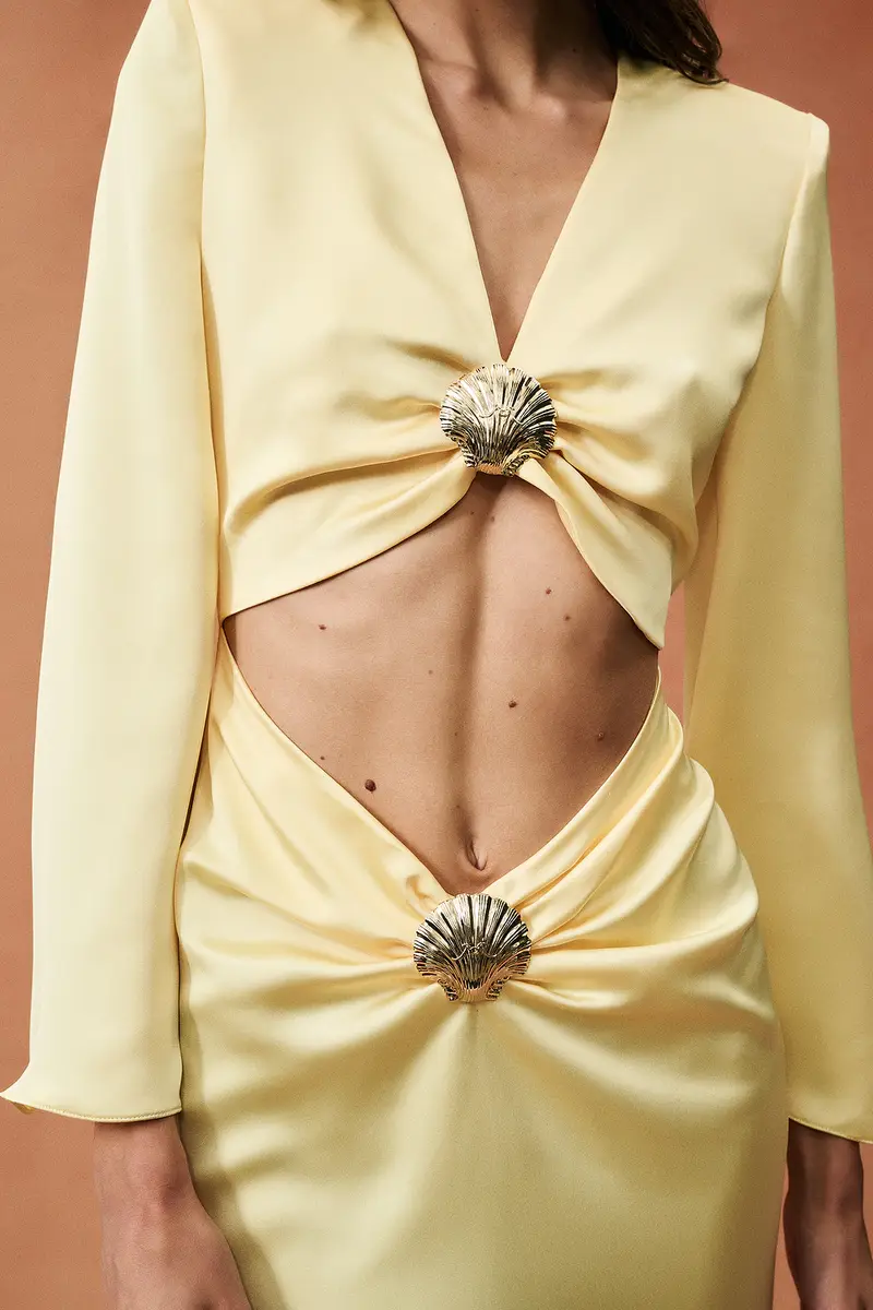Rowen Rose for FWRD Cut Out Maxi Dress | Thumbnail 4 Rowen Rose for FWRD Cut Out Maxi Dress | Thumbnail 4