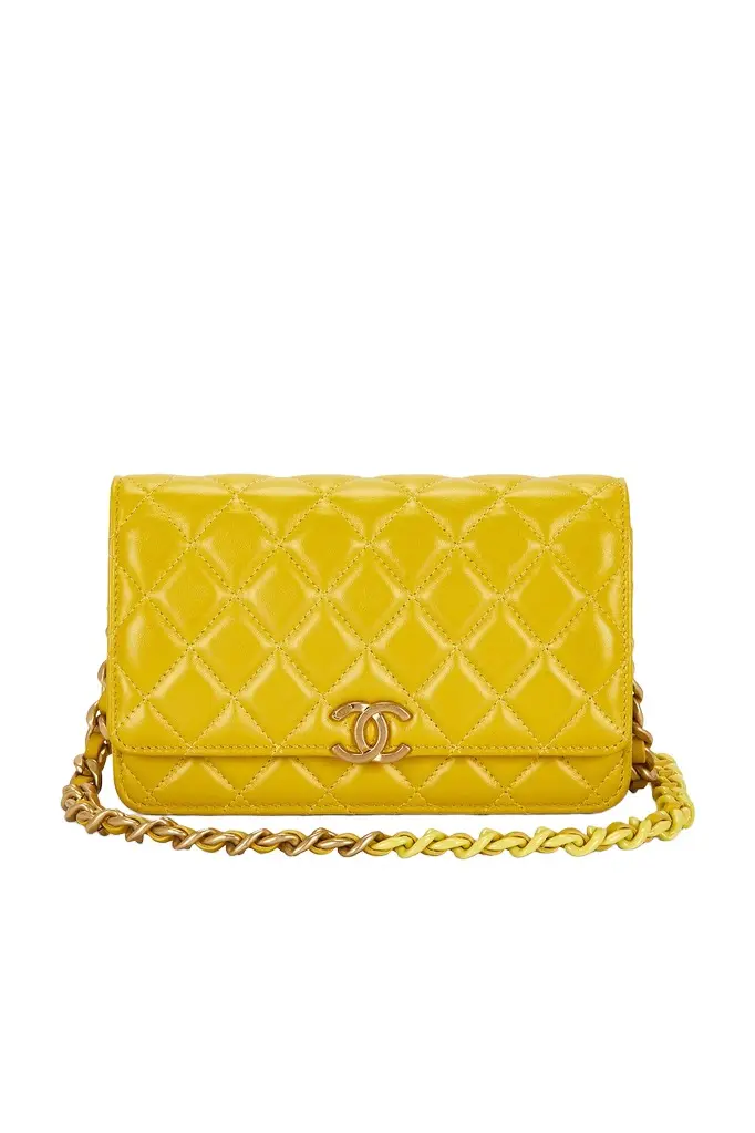 Chanel Chanel Lambskin Wallet On Chain