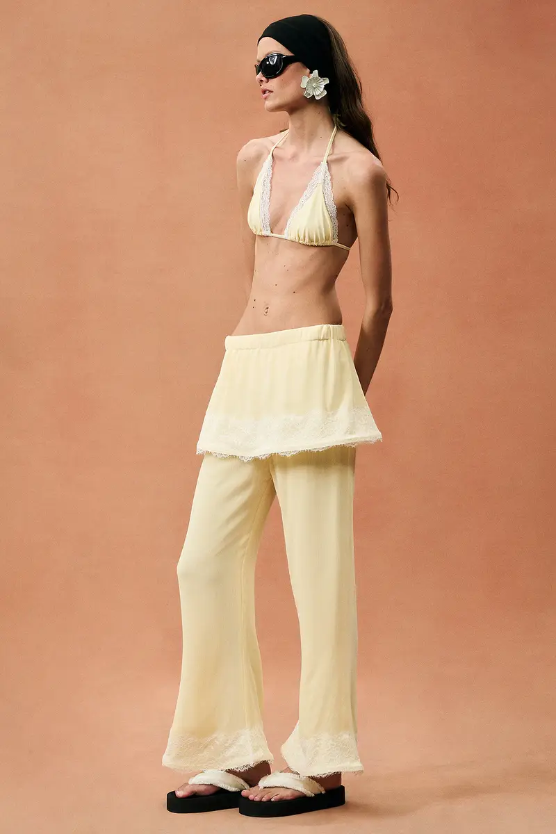 Rowen Rose for FWRD Peplum Pant | Thumbnail 3 Rowen Rose for FWRD Peplum Pant | Thumbnail 3