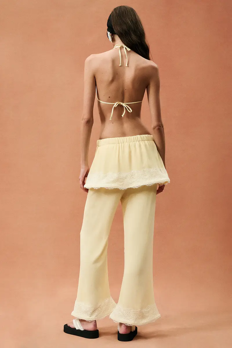 Rowen Rose for FWRD Peplum Pant | Thumbnail 4 Rowen Rose for FWRD Peplum Pant | Thumbnail 4
