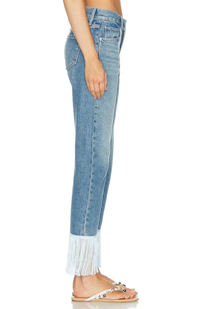Mother The Relish Fringe Ankle Jeans | Thumbnail 3 Mother The Relish Fringe Ankle Jeans | Thumbnail 3