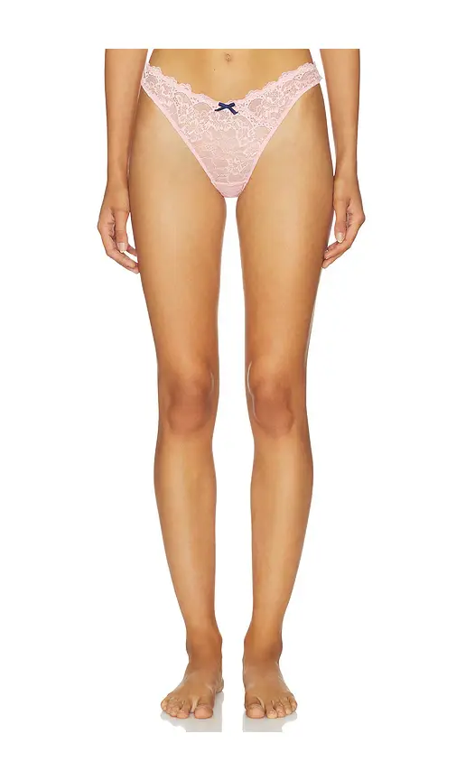 Fleur du Mal Bianca Lace Thong | Image 1 Fleur du Mal Bianca Lace Thong | Image 1