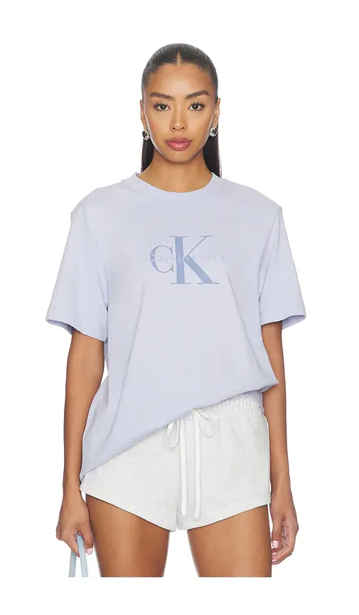 Calvin Klein 20's Short Sleeve Hero Monologo Tee | Thumbnail 3 Calvin Klein 20's Short Sleeve Hero Monologo Tee | Thumbnail 3