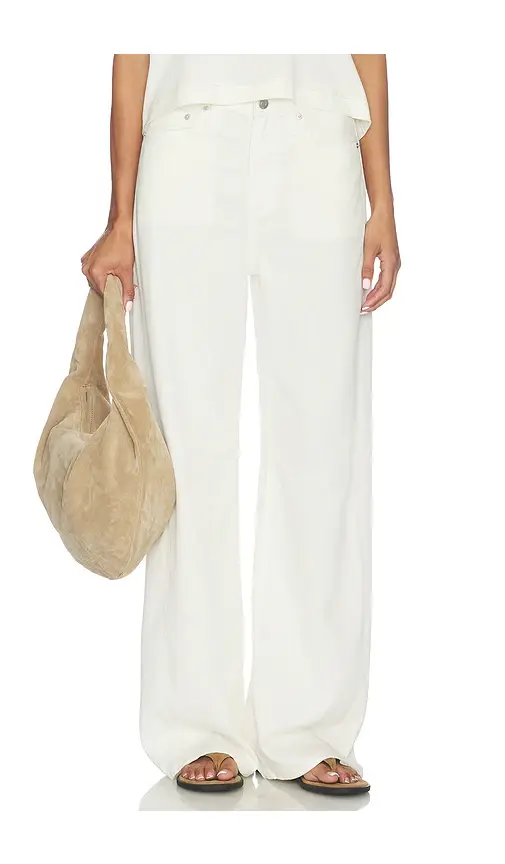 Pistola Sydney High Rise Bowed Wide Jeans | Image 1 Pistola Sydney High Rise Bowed Wide Jeans | Image 1