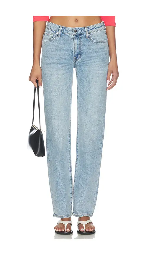 Pistola Aleks High Rise Straight Long Jeans | Image 1 Pistola Aleks High Rise Straight Long Jeans | Image 1