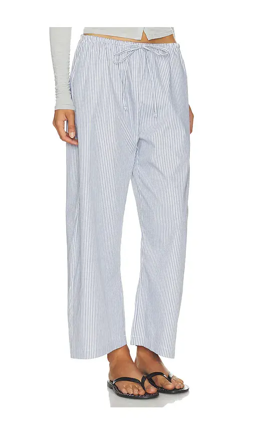LESET Yoshi Stripe Crop Drawstring Pant | Thumbnail 2 LESET Yoshi Stripe Crop Drawstring Pant | Thumbnail 2