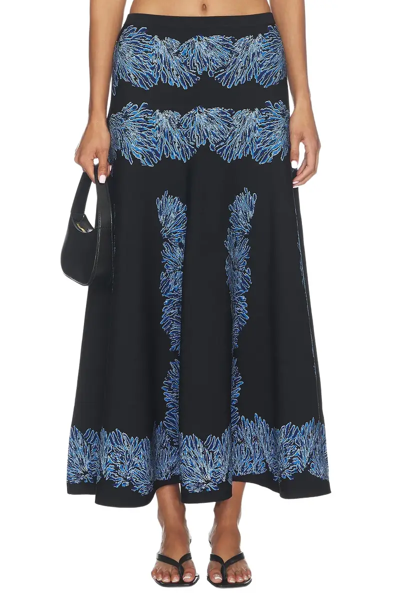 Alessia Knit Jacquard Skirt Alessia Knit Jacquard Skirt
