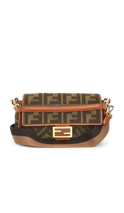 Fendi Zucca Baguette NM Shoulder Bag | Image 1 Fendi Zucca Baguette NM Shoulder Bag | Image 1