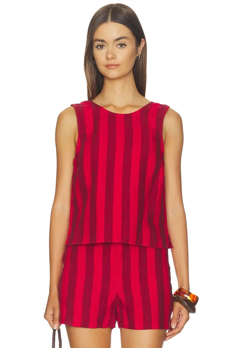 Tie Back Shell Top