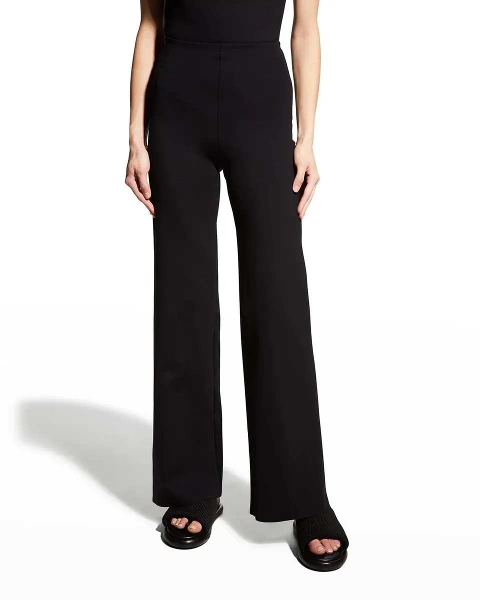Commando Neoprene Wide-Leg Pants | Image 1 Commando Neoprene Wide-Leg Pants | Image 1