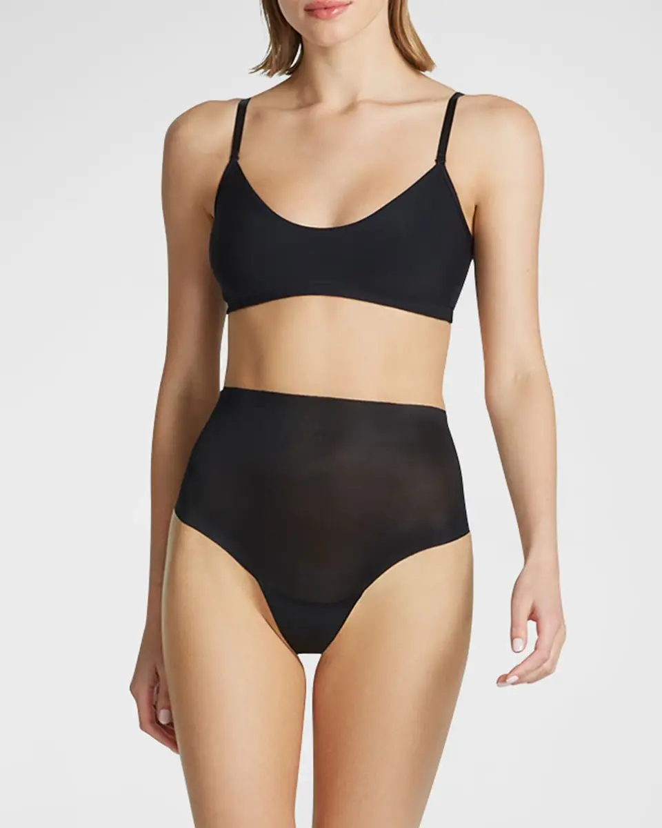 Commando Featherlight Control High-Rise Smoothing Thong | Thumbnail 2 Commando Featherlight Control High-Rise Smoothing Thong | Thumbnail 2