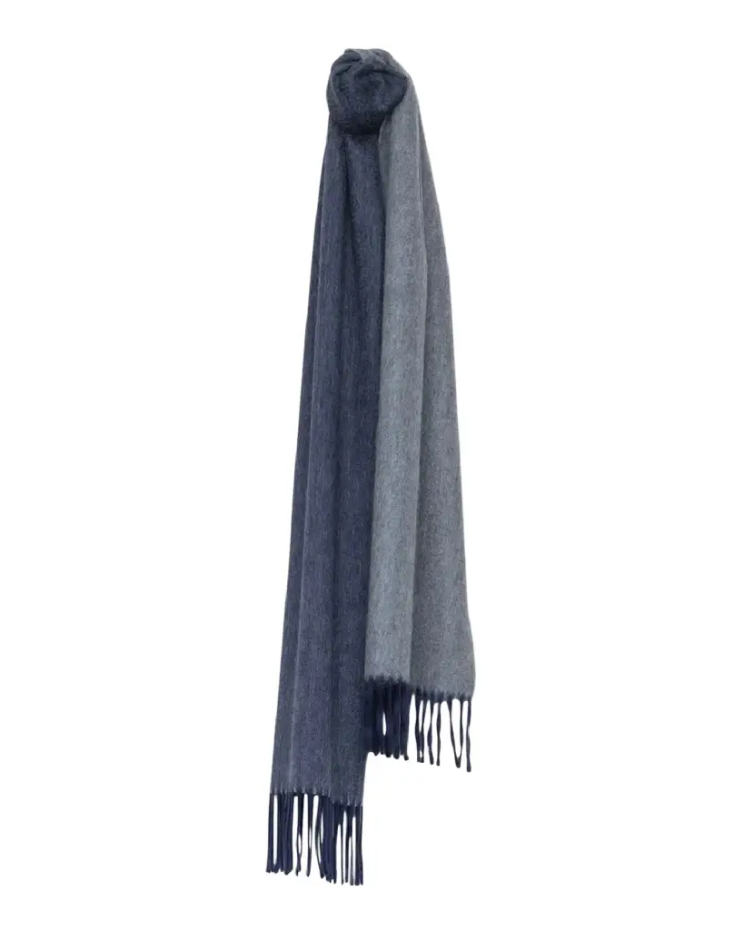 Begg x Co Men's Arran Reversible Cashmere Scarf | Image 1 Begg x Co Men's Arran Reversible Cashmere Scarf | Image 1