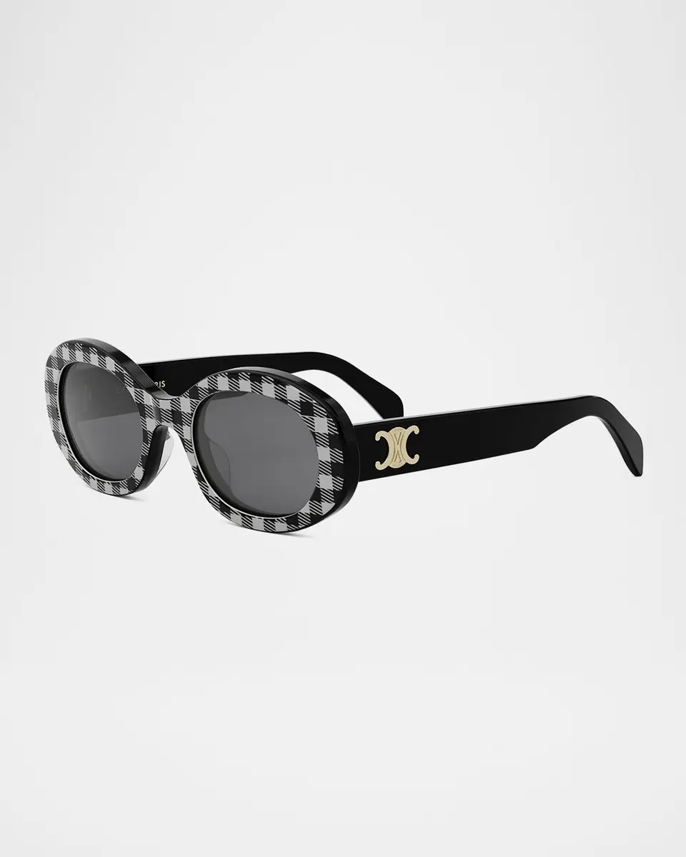 Celine Triomphe Oval Sunglasses | Thumbnail 3