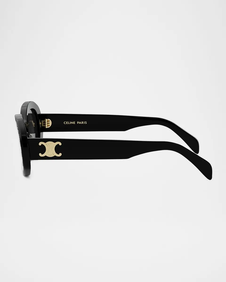Celine Triomphe Oval Sunglasses | Thumbnail 4