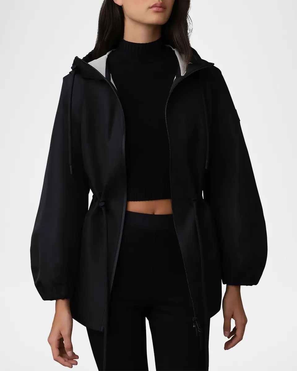 Mackage Kalea Hooded Rain Jacket | Thumbnail 4 Mackage Kalea Hooded Rain Jacket | Thumbnail 4