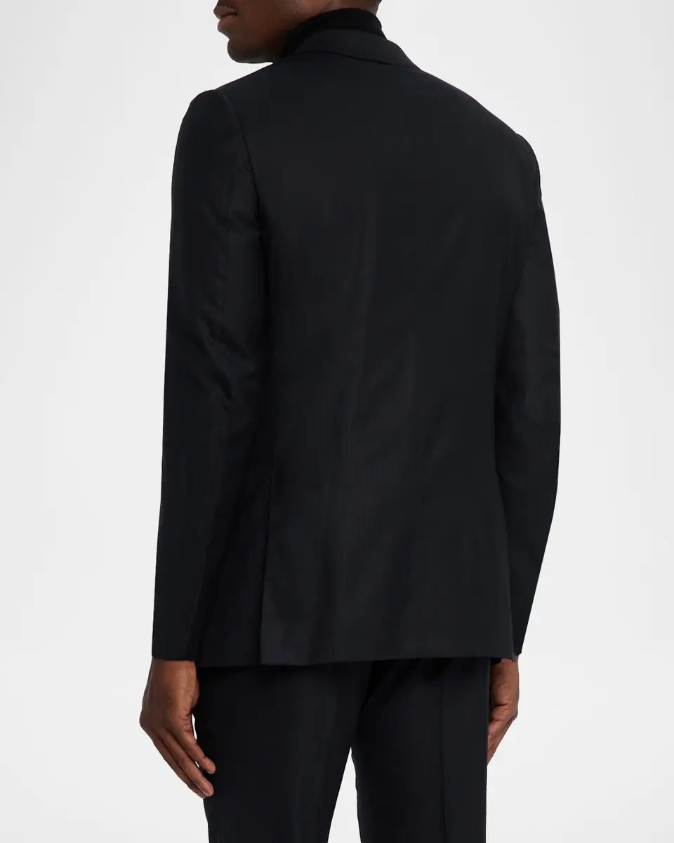 Zegna Men's Centoventimila Wool Tonal Stripe Suit | Thumbnail 3 Zegna Men's Centoventimila Wool Tonal Stripe Suit | Thumbnail 3