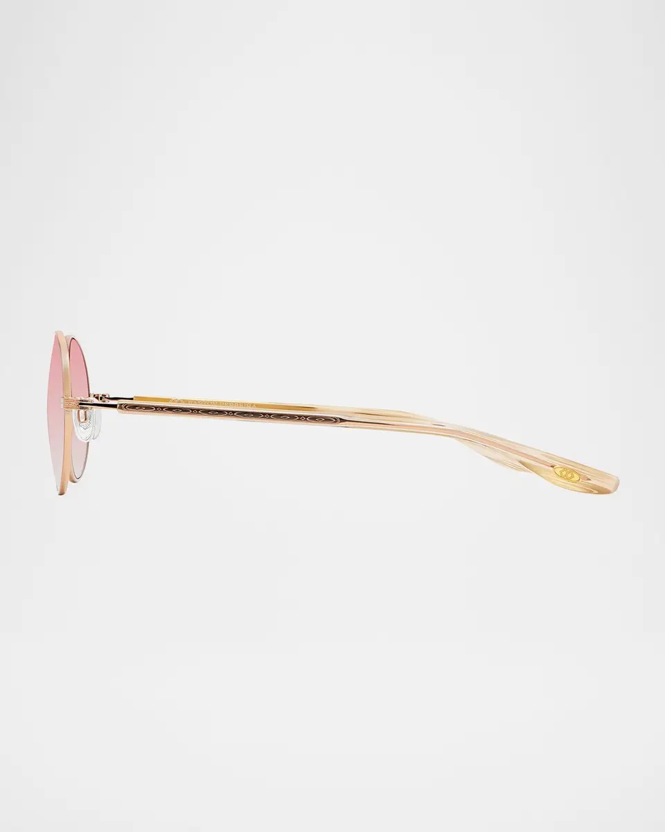 BARTON PERREIRA Anamcara Metal Oval Sunglasses | Thumbnail 2 BARTON PERREIRA Anamcara Metal Oval Sunglasses | Thumbnail 2