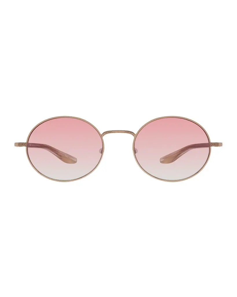 BARTON PERREIRA Anamcara Metal Oval Sunglasses | Image 1 BARTON PERREIRA Anamcara Metal Oval Sunglasses | Image 1