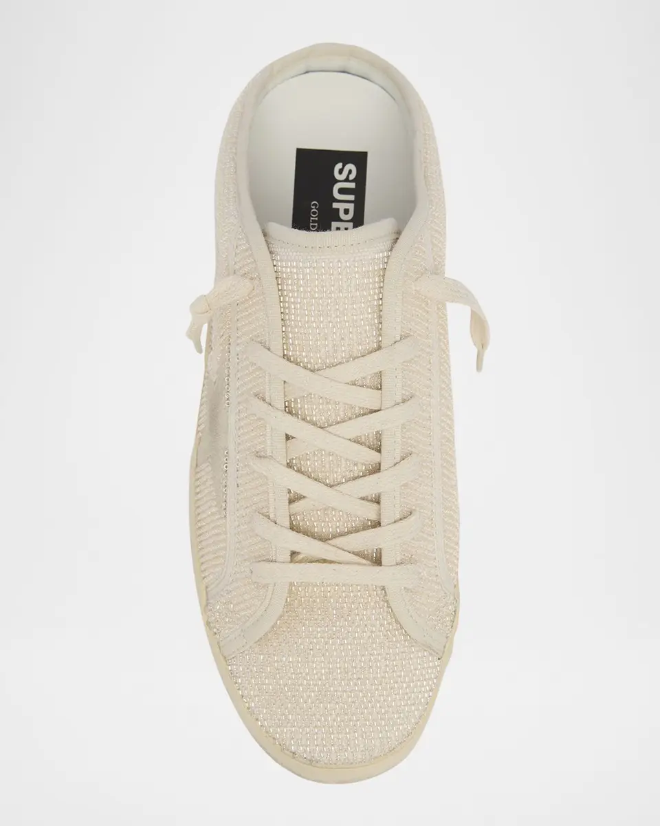 Golden Goose Super-Star Sabot Beaded Suede Slide Sneakers | Thumbnail 6 Golden Goose Super-Star Sabot Beaded Suede Slide Sneakers | Thumbnail 6
