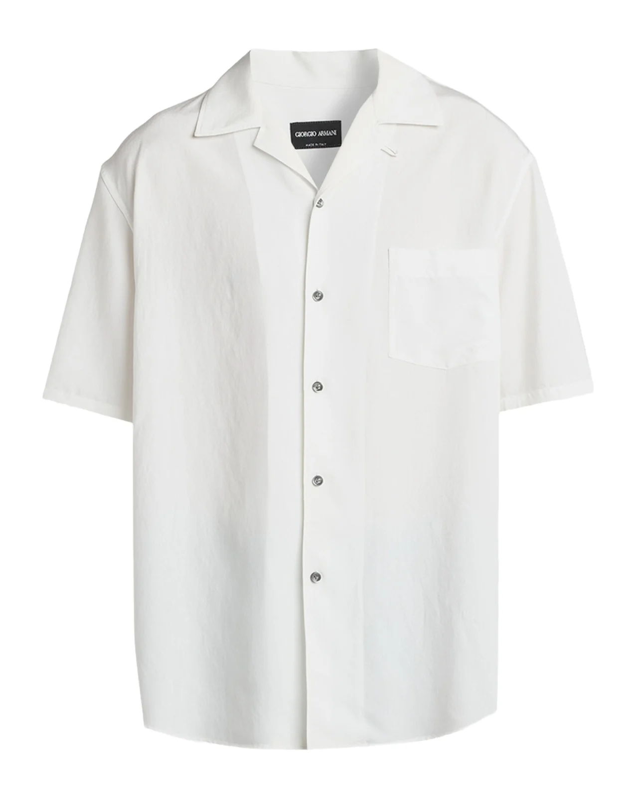 Men's Viscose and Nylon Pocket Short-Sleeve Shirt Men's Viscose and Nylon Pocket Short-Sleeve Shirt