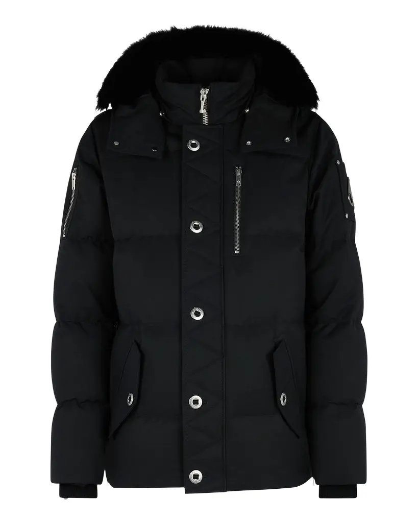 Moose Knuckles Men's Original Shearling Trim 3Q Jacket | Image 1 Moose Knuckles Men's Original Shearling Trim 3Q Jacket | Image 1