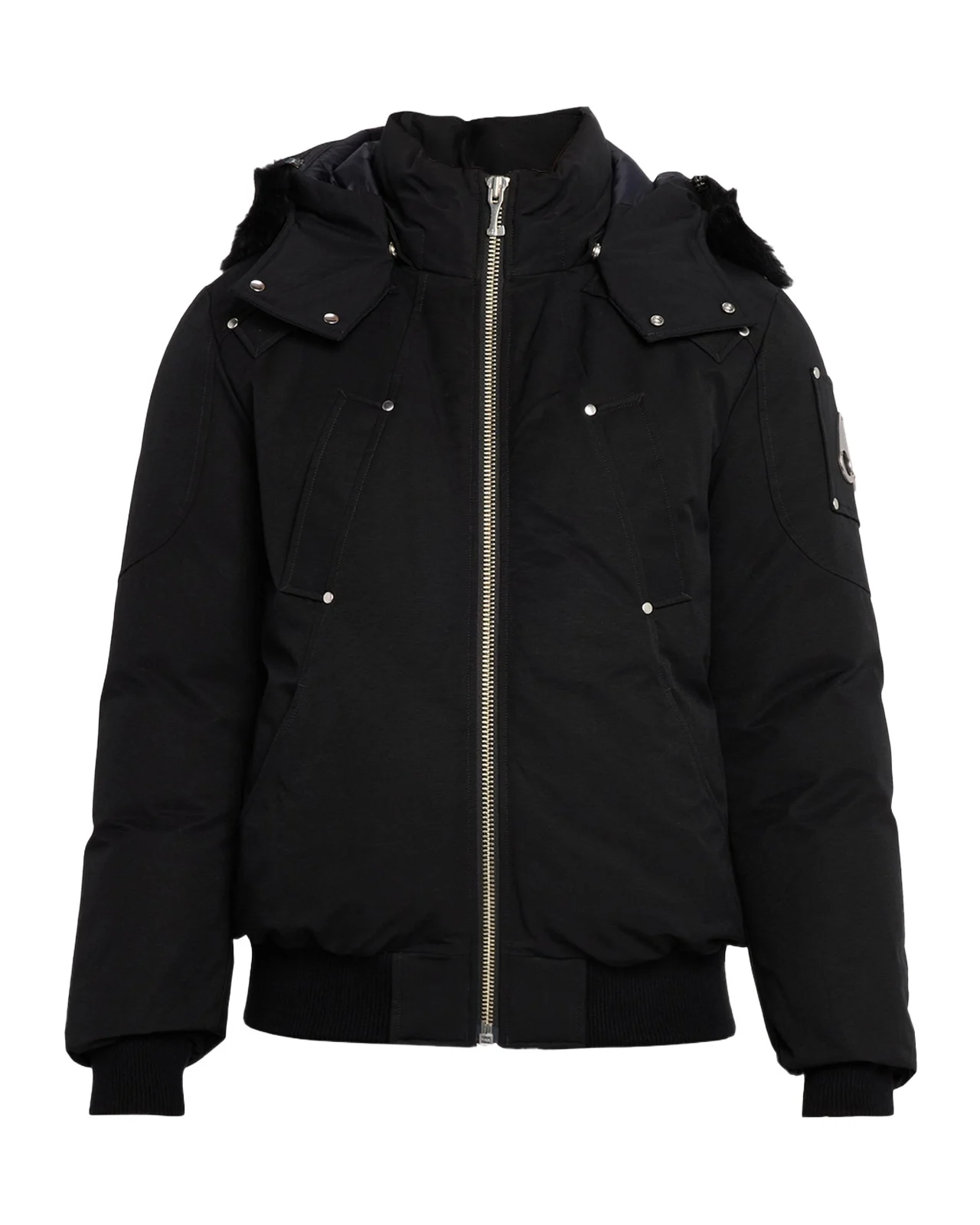 Men's Original Ballist Shearling Trim Bomber Jacket Men's Original Ballist Shearling Trim Bomber Jacket