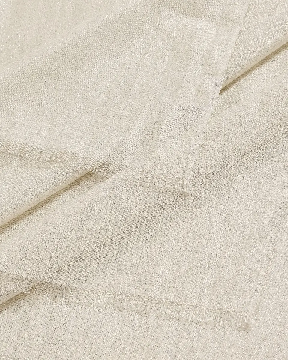 Brunello Cucinelli Sparkling Cashmere & Silk Scarf | Thumbnail 4