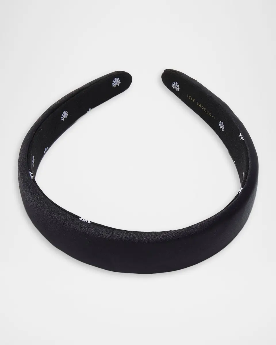 Lele Sadoughi Charlotte Satin Headband | Thumbnail 2 Lele Sadoughi Charlotte Satin Headband | Thumbnail 2