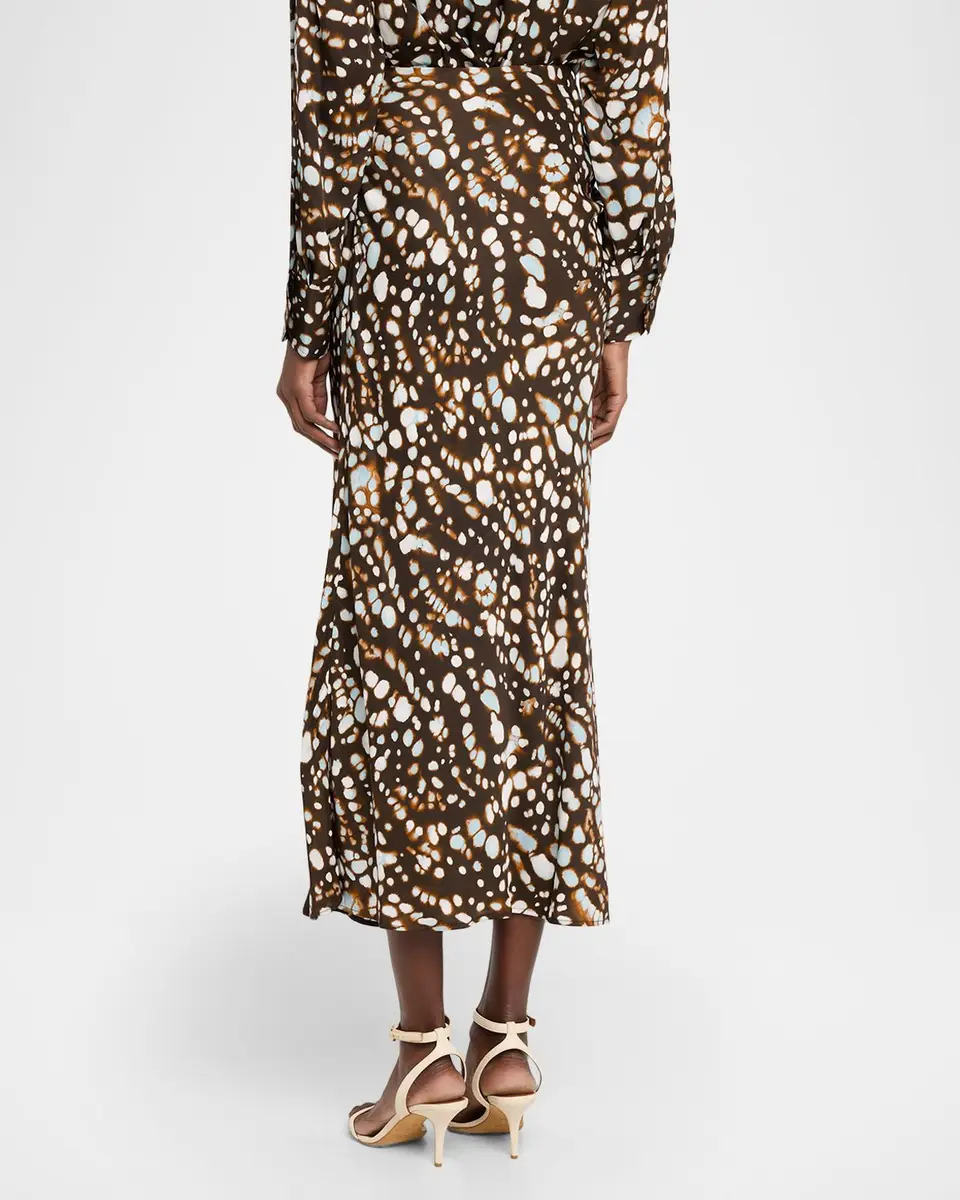 A.L.C. Jean Spotted Column Skirt | Thumbnail 3
