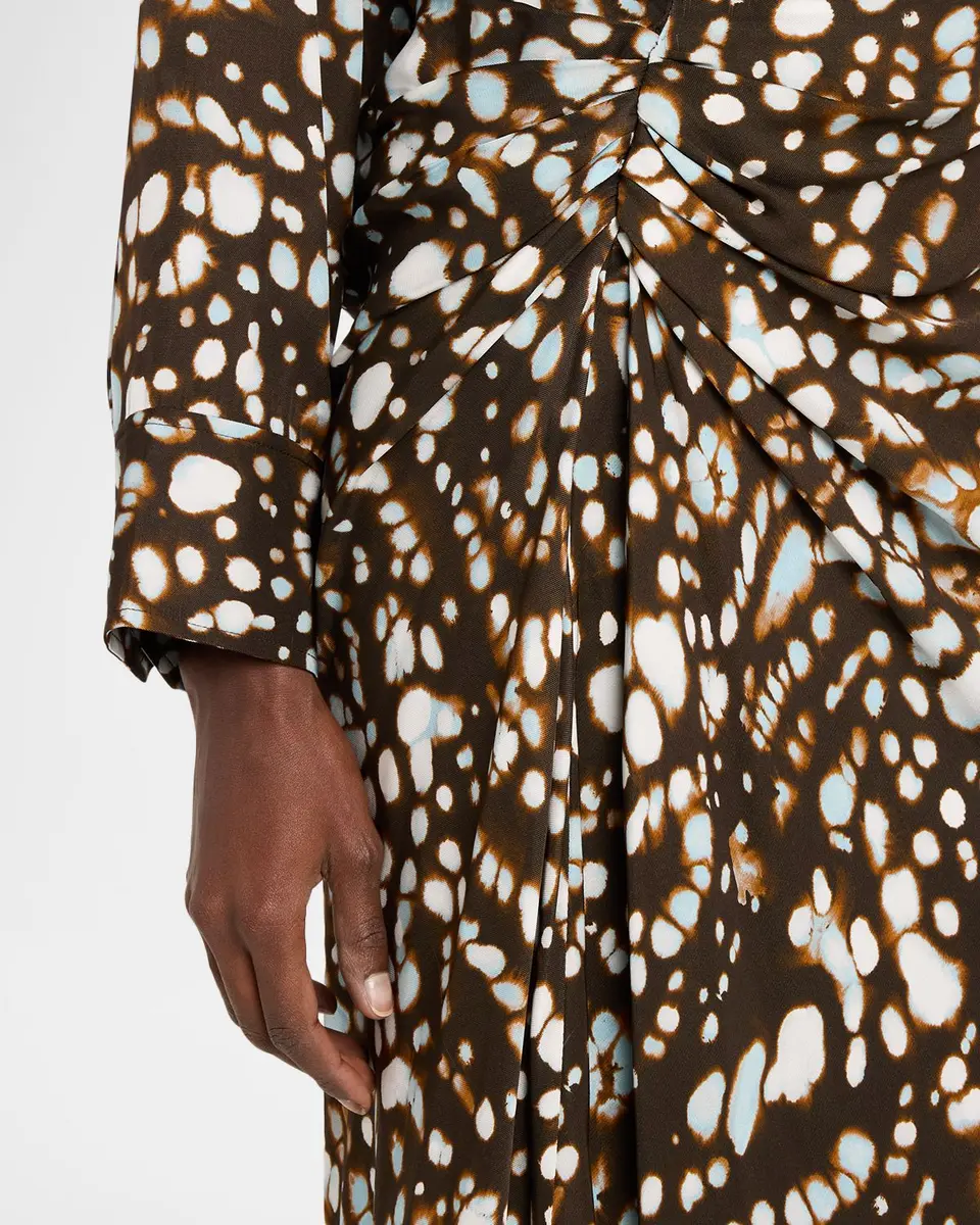 A.L.C. Jean Spotted Column Skirt | Thumbnail 5