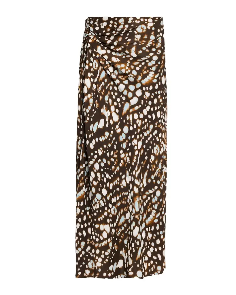 A.L.C. Jean Spotted Column Skirt | Image 1 A.L.C. Jean Spotted Column Skirt | Image 1