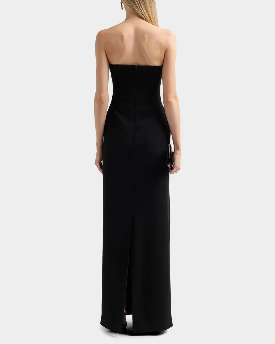 Atelier Prabal Gurung Blanca Embellished Rose Strapless Gown | Thumbnail 3 Atelier Prabal Gurung Blanca Embellished Rose Strapless Gown | Thumbnail 3