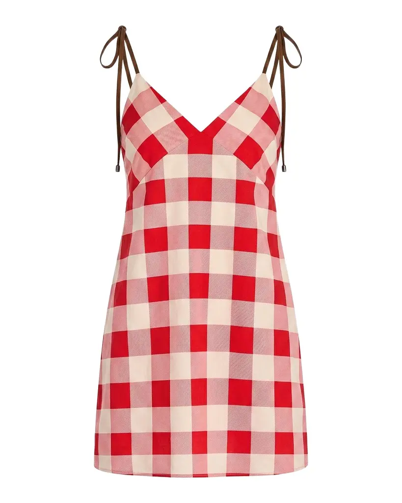 SEROYA Shantie Gingham Mini Dress | Image 1 SEROYA Shantie Gingham Mini Dress | Image 1