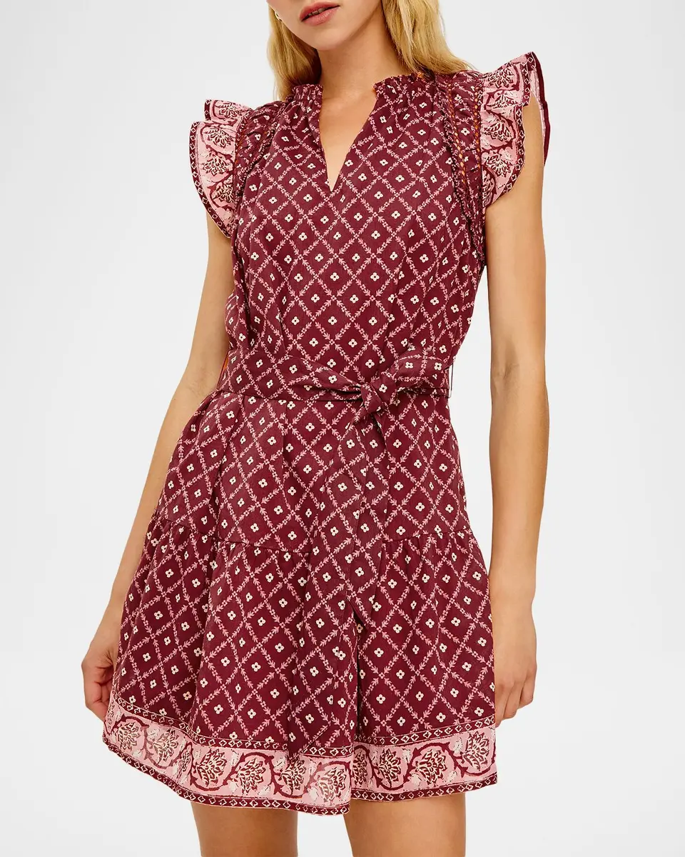 Rails Katia Cotton Mini Dress | Thumbnail 4 Rails Katia Cotton Mini Dress | Thumbnail 4